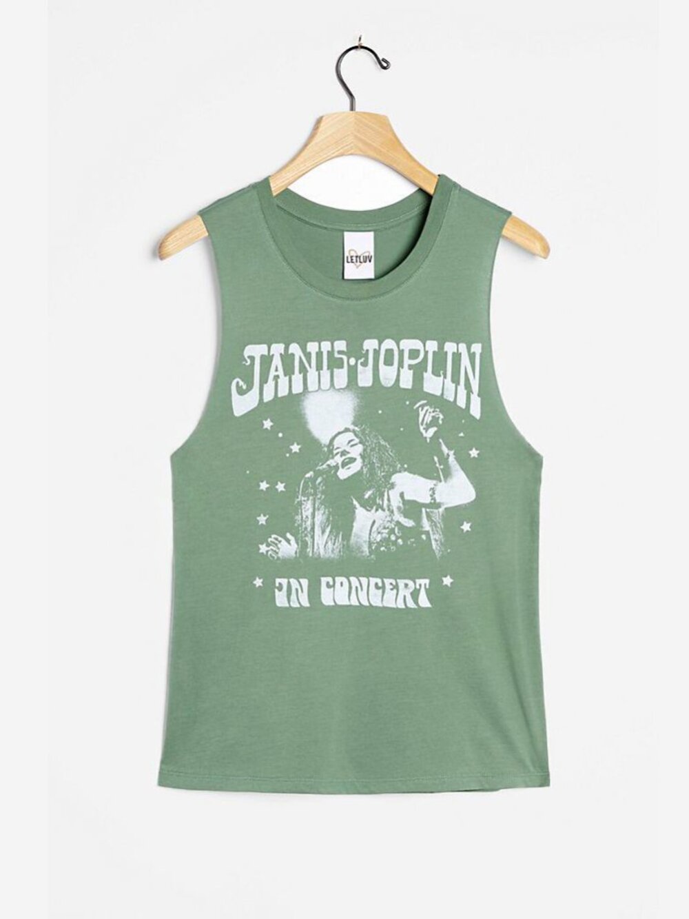 LETLUV | Janis Joplin Graphic Tank | NWT
